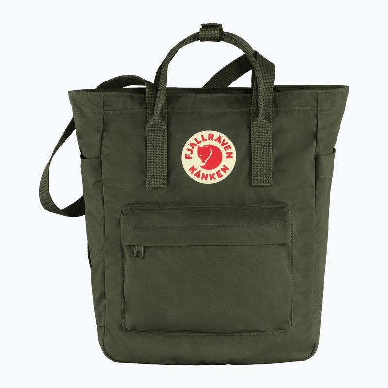 2-in-1-Tasche Fjällräven Kanken Totepack 14 l deep forest