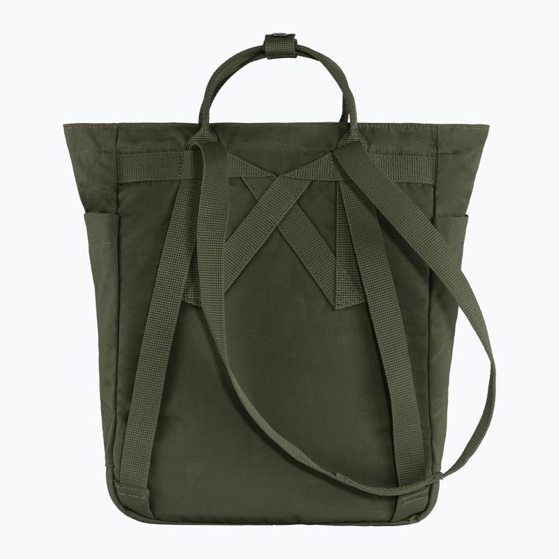 2-in-1-Tasche Fjällräven Kanken Totepack 14 l deep forest 2