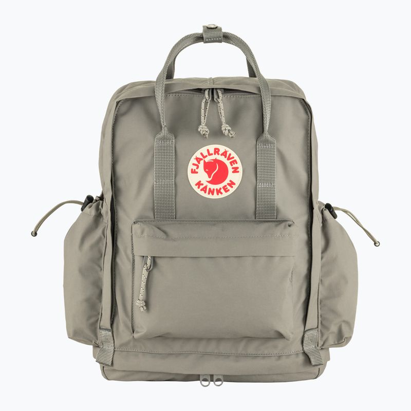 Städtischer Rucksack Fjällräven Kånken Outlong 18 l fog