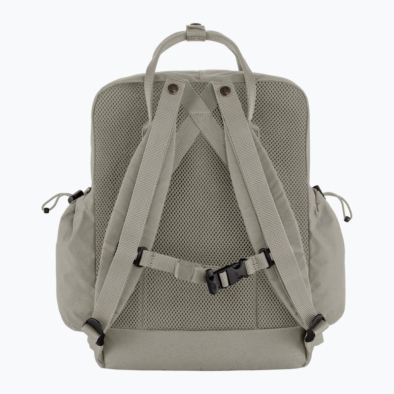 Städtischer Rucksack Fjällräven Kånken Outlong 18 l fog 2