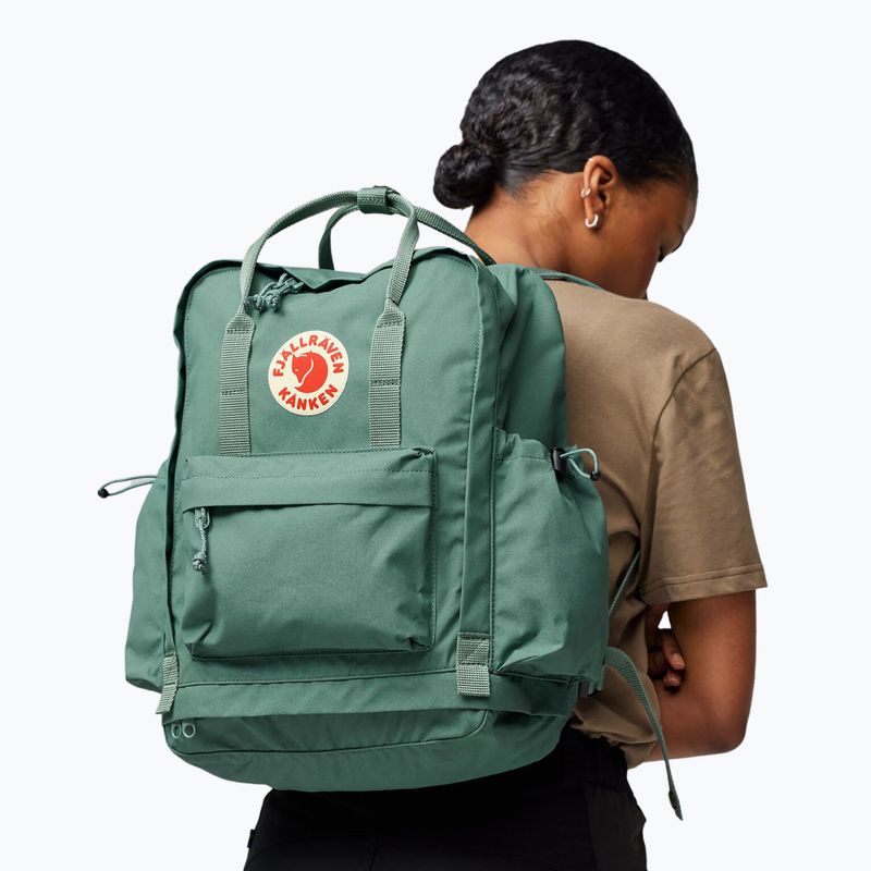 City-Rucksack Fjällräven Kånken Outlong 18 l forest green 6