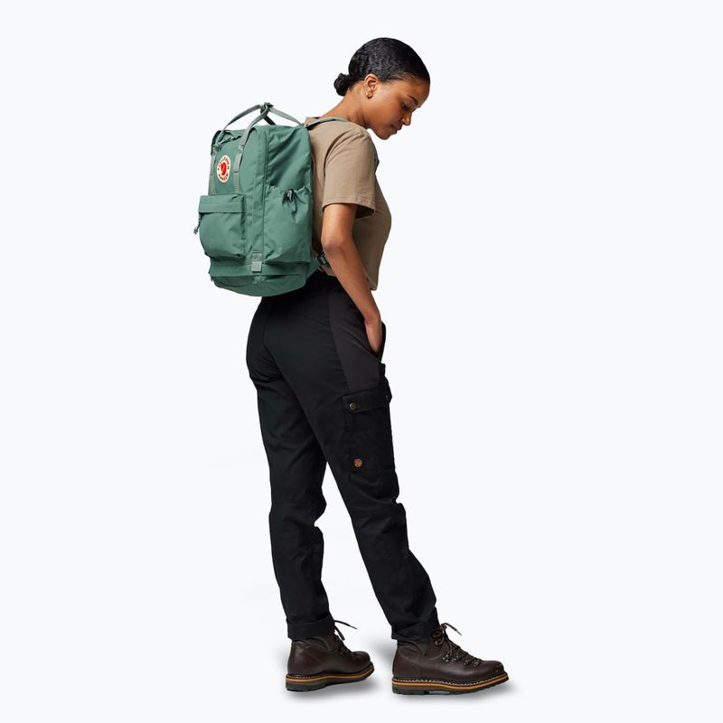 City-Rucksack Fjällräven Kånken Outlong 18 l forest green 7