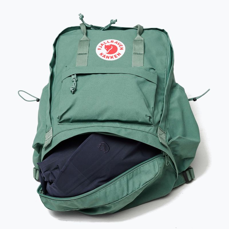 City-Rucksack Fjällräven Kånken Outlong 18 l forest green 12