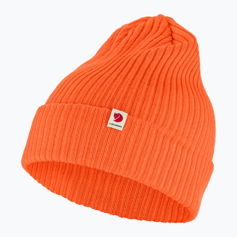 Wintermütze Fjällräven Rib Hat safety orange 2
