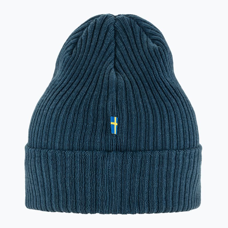 Fjällräven Rib Hat indigoblaue Wintermütze 3