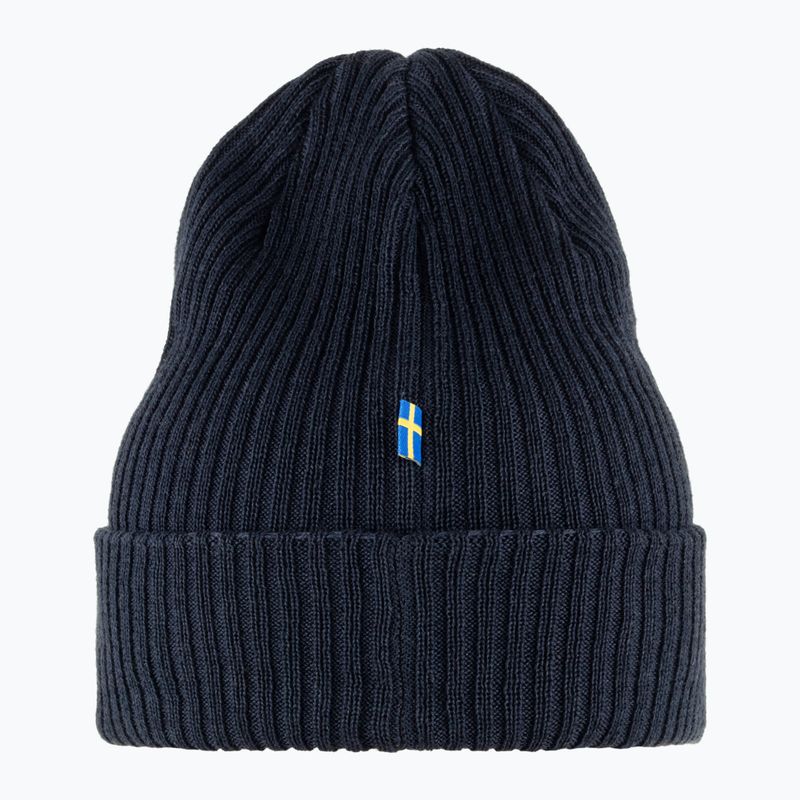 Wintermütze Fjällräven Rib Hat dark navy 2