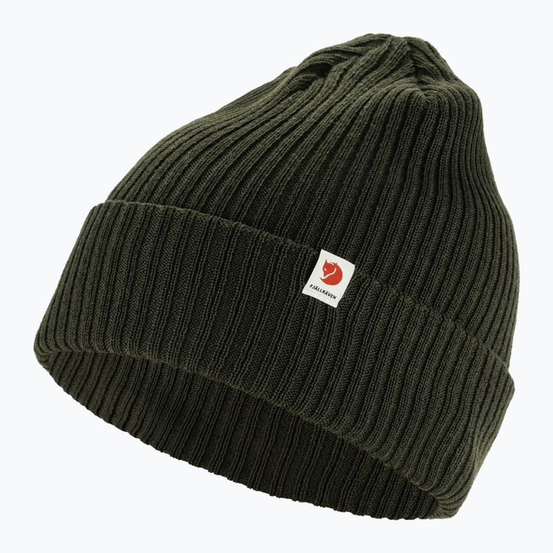 Wintermütze Fjällräven Rib Hat deep forest 2
