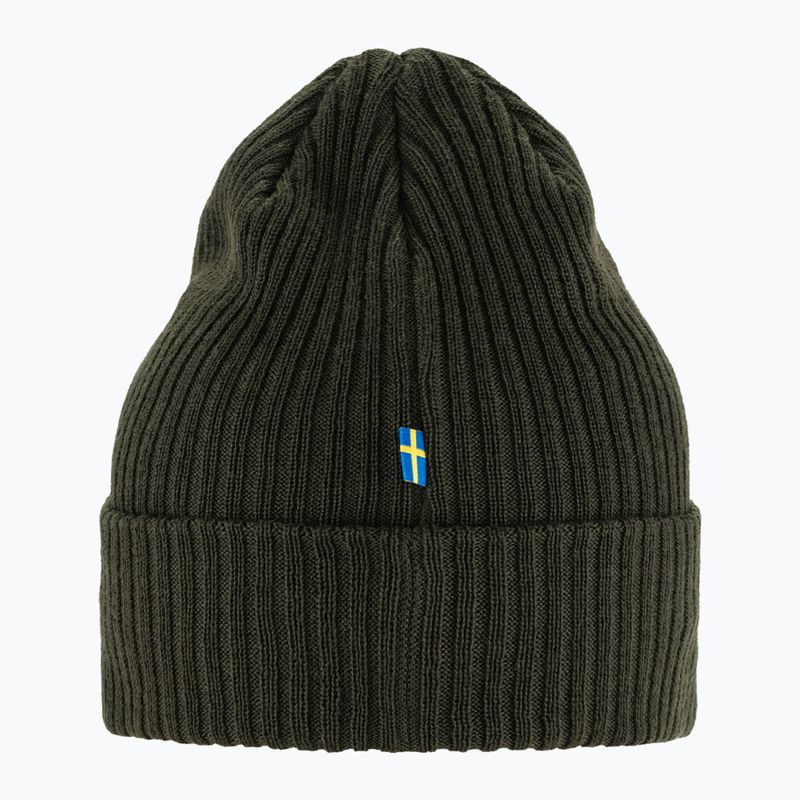 Wintermütze Fjällräven Rib Hat deep forest 3