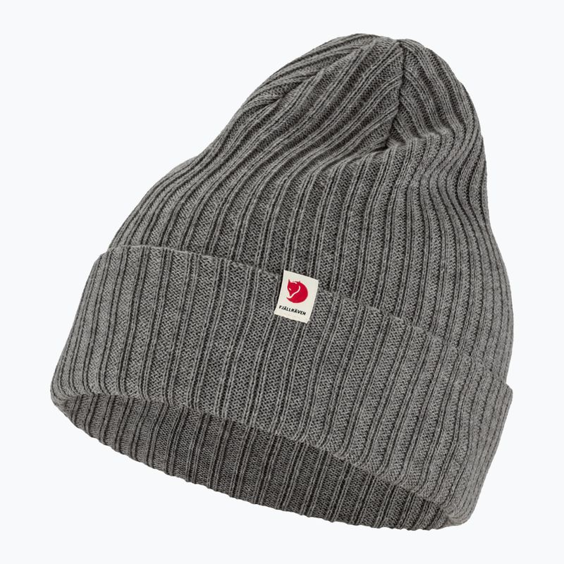 Fjällräven Rib Hat Wintermütze grau
