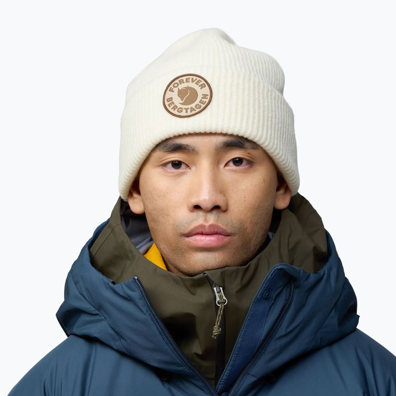 Wintermütze Fjällräven Bergtagen Forever Wool chalk white 4
