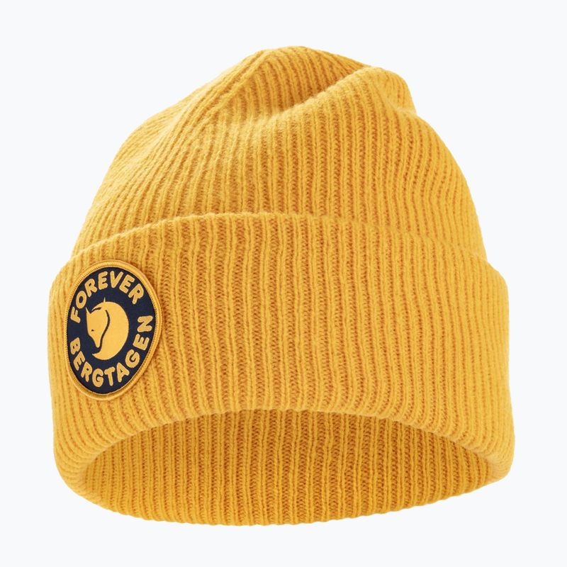 Wintermütze Fjällräven Bergtagen Forever Wool mustard yellow