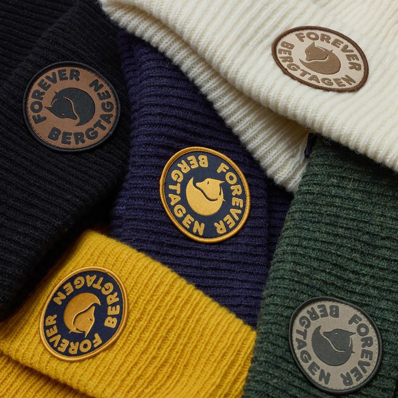 Wintermütze Fjällräven Bergtagen Forever Wool mustard yellow 4