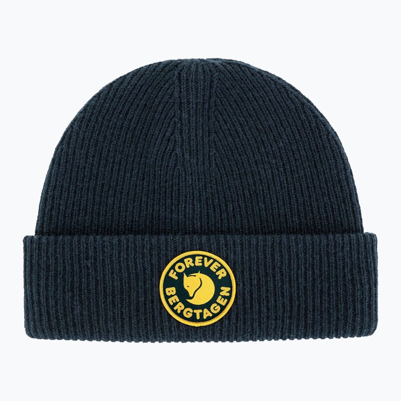 Wintermütze Fjällräven Bergtagen Forever Wool dark navy 3