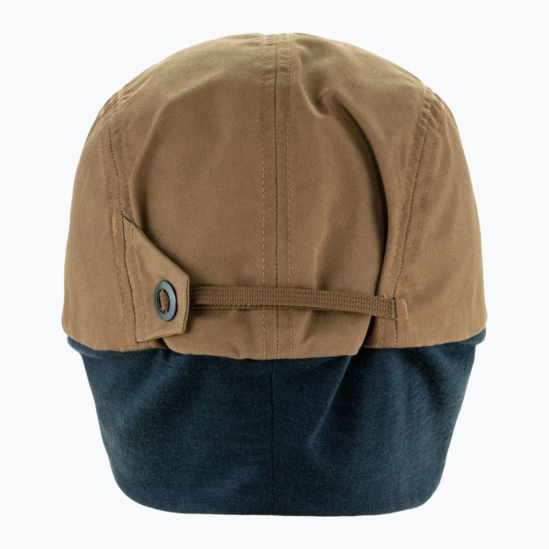 Wintermütze Fjällräven Bergtagen Mountain wood brown/dark navy 2