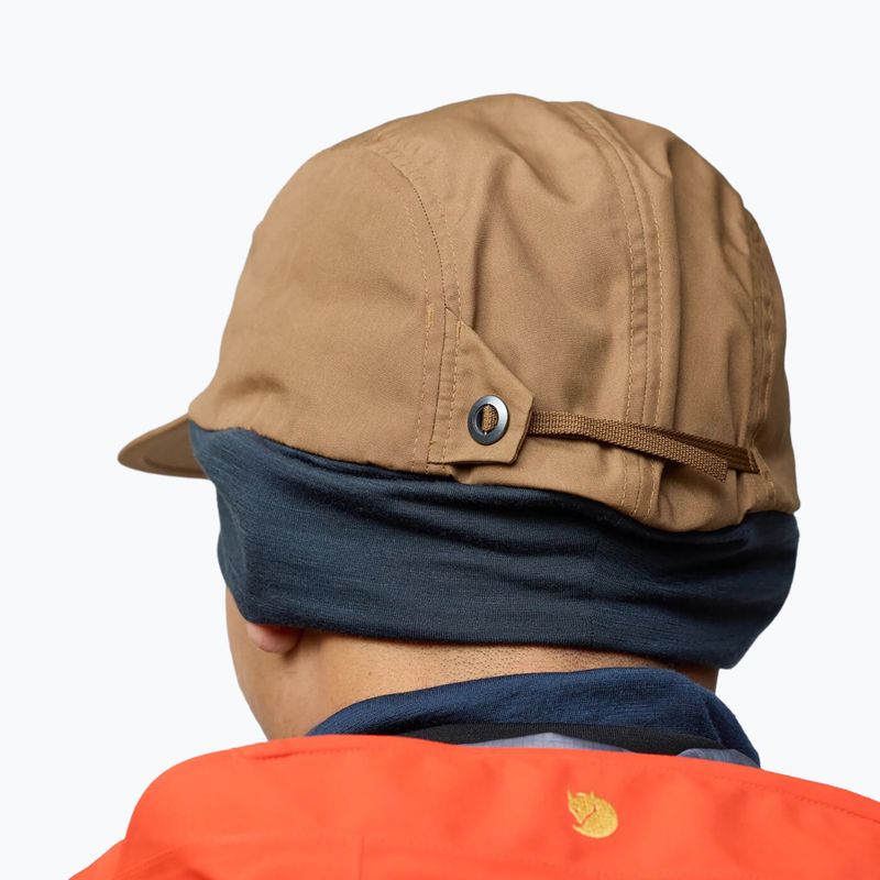 Wintermütze Fjällräven Bergtagen Mountain wood brown/dark navy 4
