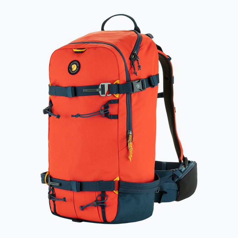 Trekkingrucksack Fjällräven Bergtagen Touring 30 l flame orange/mountain blue 2