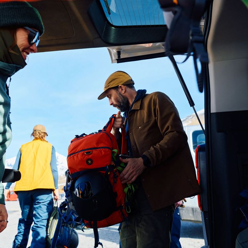 Trekkingrucksack Fjällräven Bergtagen Touring 30 l flame orange/mountain blue 4