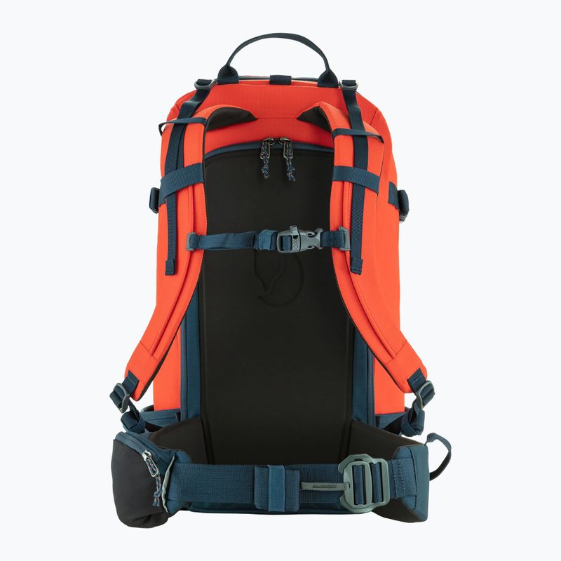Trekkingrucksack Fjällräven Bergtagen Touring 30 l flame orange/mountain blue 3