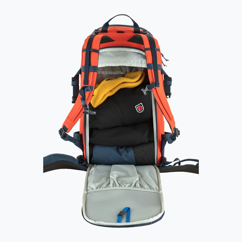 Trekkingrucksack Fjällräven Bergtagen Touring 30 l flame orange/mountain blue 7