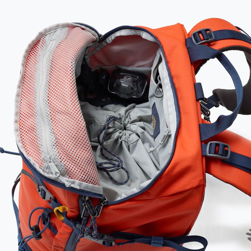 Trekkingrucksack Fjällräven Bergtagen Touring 30 l flame orange/mountain blue 10