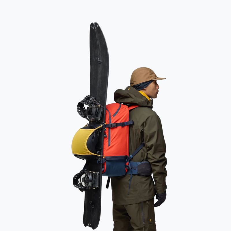 Trekkingrucksack Fjällräven Bergtagen Touring 30 l flame orange/mountain blue 18