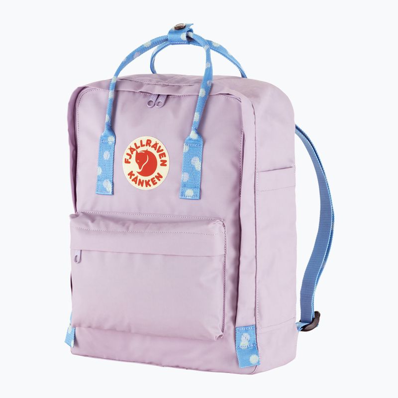 Fjällräven Kanken 16 l pastellfarbener Lavendel/Konfetti-Muster City-Rucksack 2