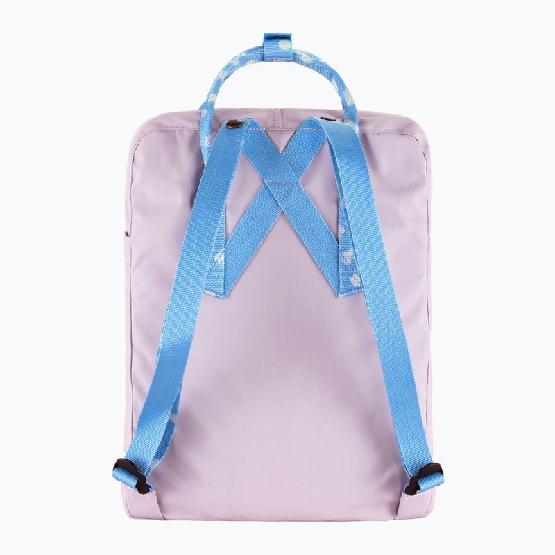 Fjällräven Kanken 16 l pastellfarbener Lavendel/Konfetti-Muster City-Rucksack 3