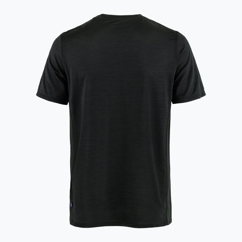 Trekking-Shirt Herren Fjällräven Abisko Lite black 2