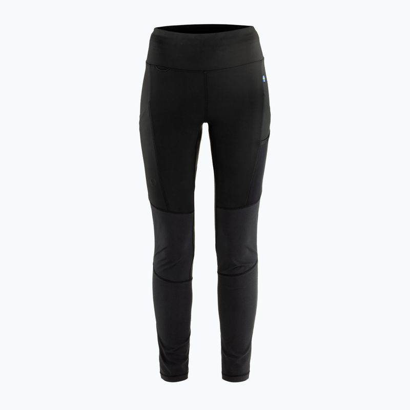 Damen-Trekking-Leggings Fjällräven Keb Agile black