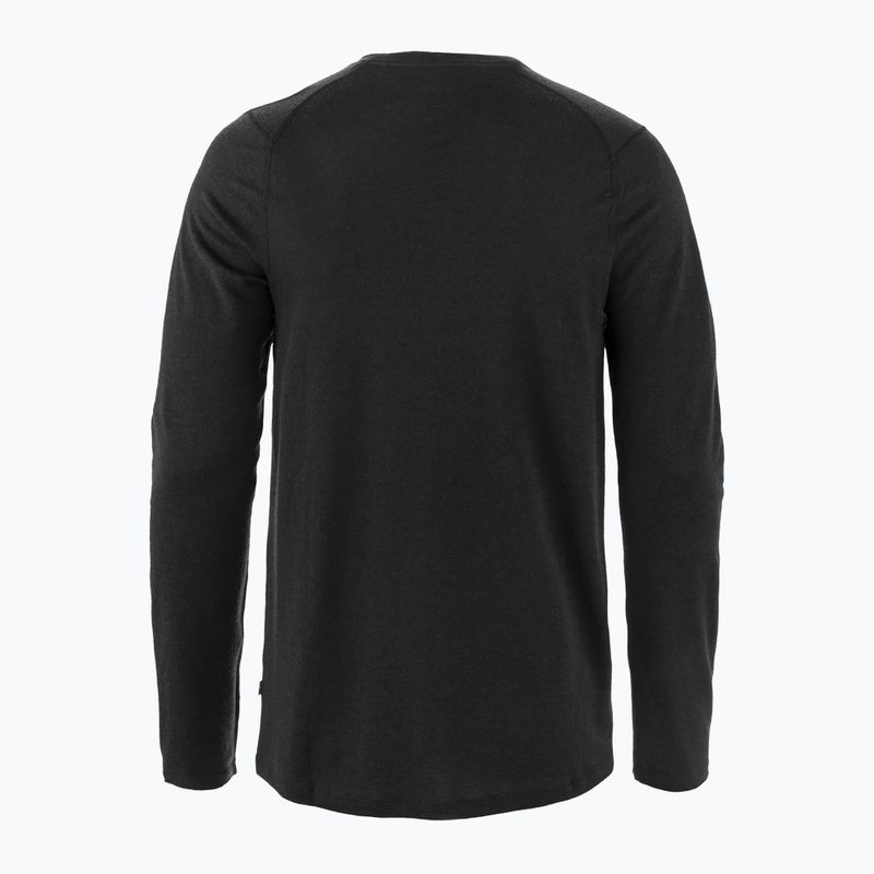 Trekking Longsleeve Herren Fjällräven Bergtagen Merino black 2