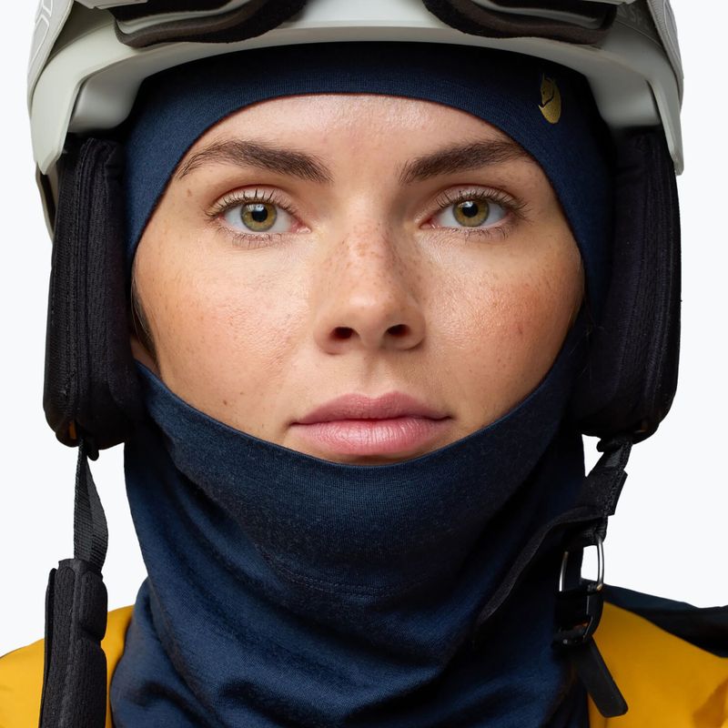 Sturmhaube Fjällräven Bergtagen Merino mountain blue 5
