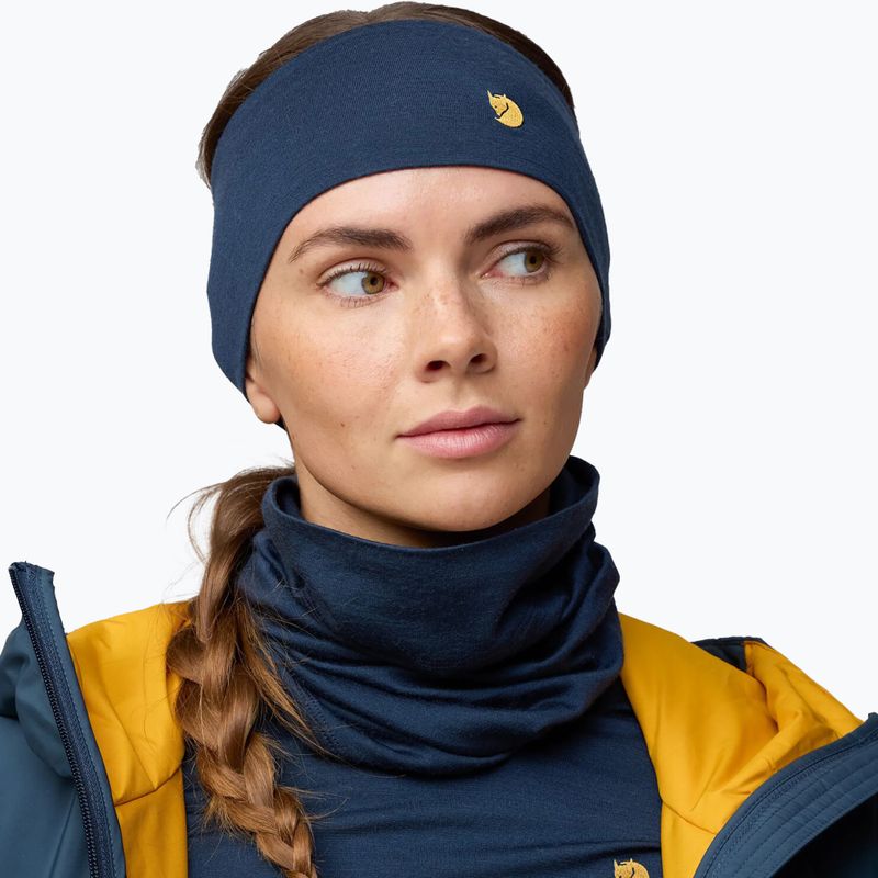 Stirnband Fjällräven Bergtagen Merino mountain blue 6