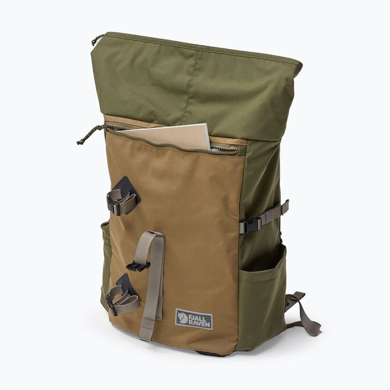 City-Rucksack Fjällräven Vardag Foldsack 25 l green/clay 4