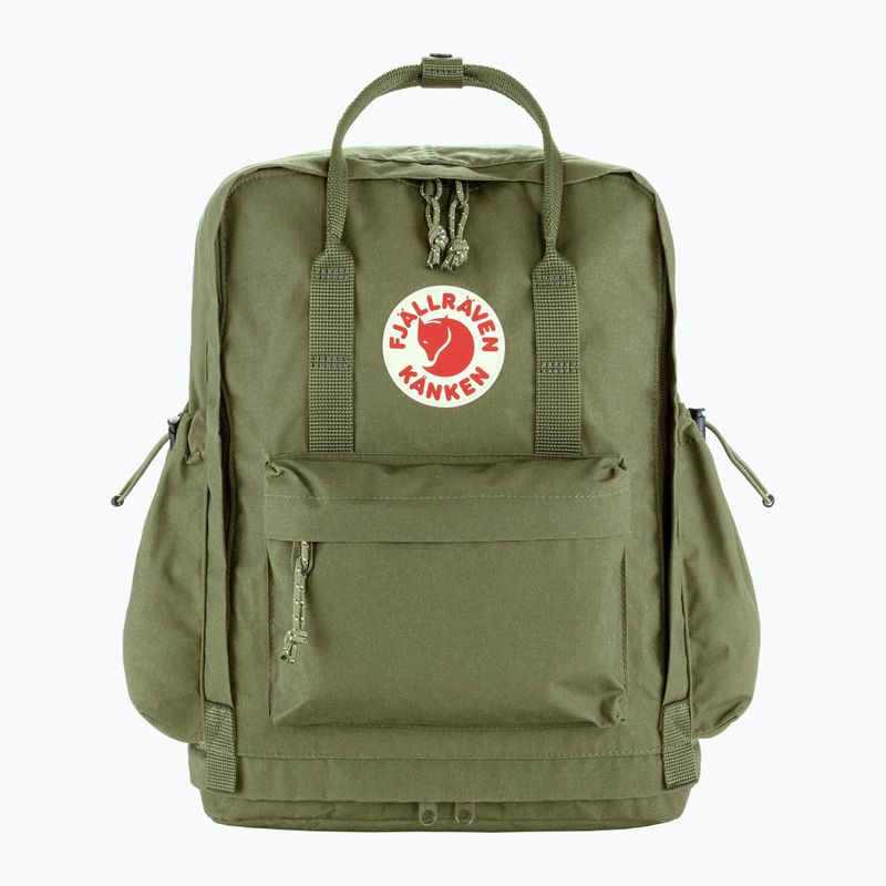 Städtischer Rucksack Fjällräven Kånken Outlong 18 l grün