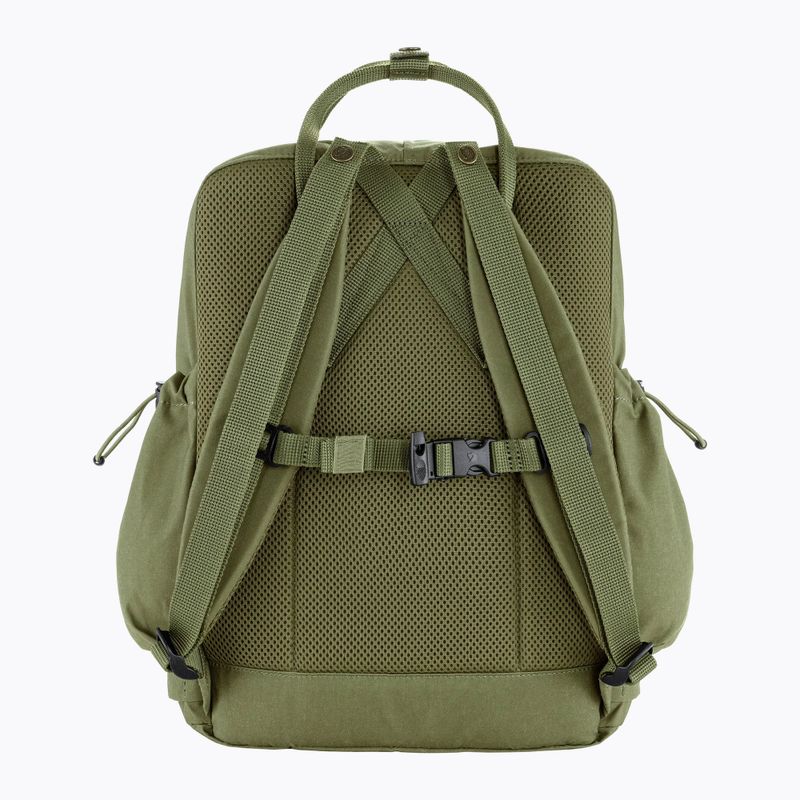 Städtischer Rucksack Fjällräven Kånken Outlong 18 l grün 2