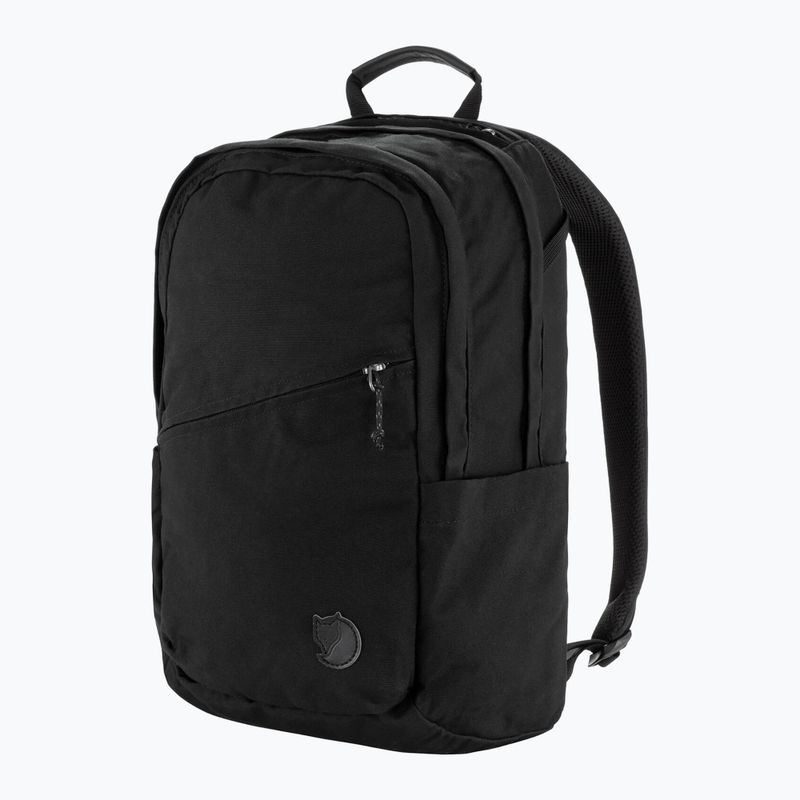 City-Rucksack Fjällräven Räven 20 l black/black 2