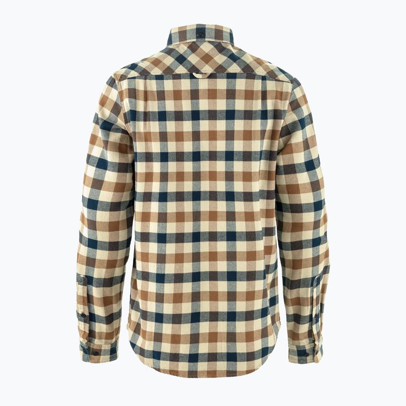Herrenhemd Fjällräven Skog Slim fossil/dark navy 2