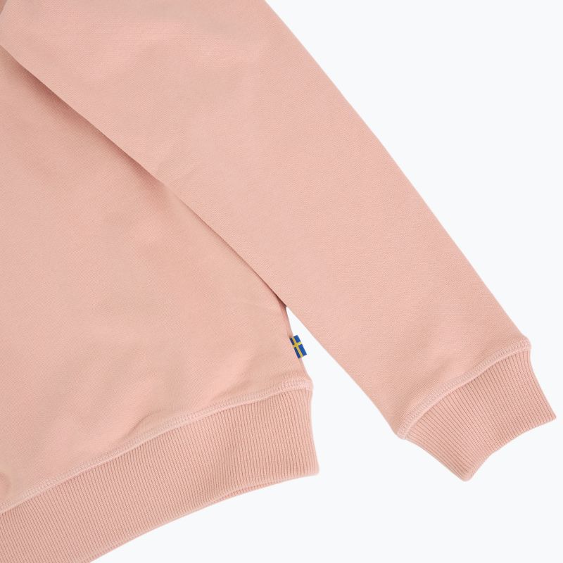Hoodie Sweatshirt Herren Fjällräven 1960 Logo Badge Sweater chalk rose 4