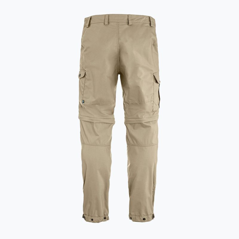 Herren-Trekkinghose Fjällräven Vidda Pro Lite Zip Off fossil 2