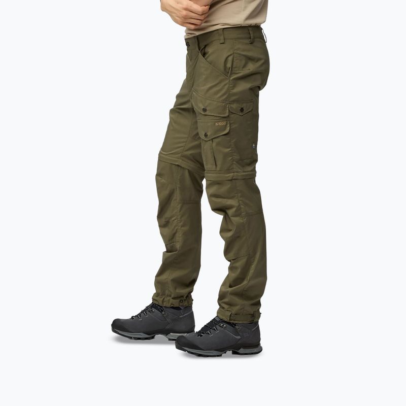 Herren-Trekkinghose Fjällräven Vidda Pro Lite Zip Off laurel green 5