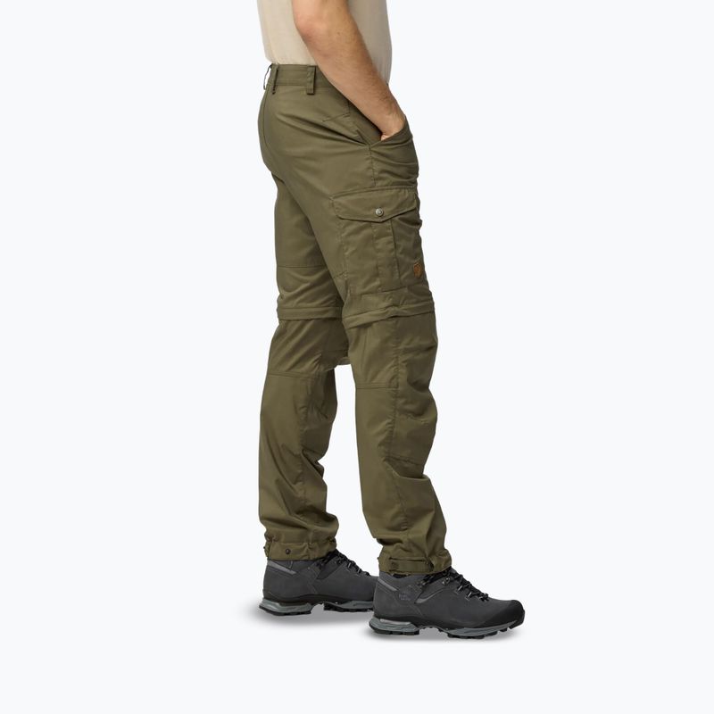 Herren-Trekkinghose Fjällräven Vidda Pro Lite Zip Off laurel green 6