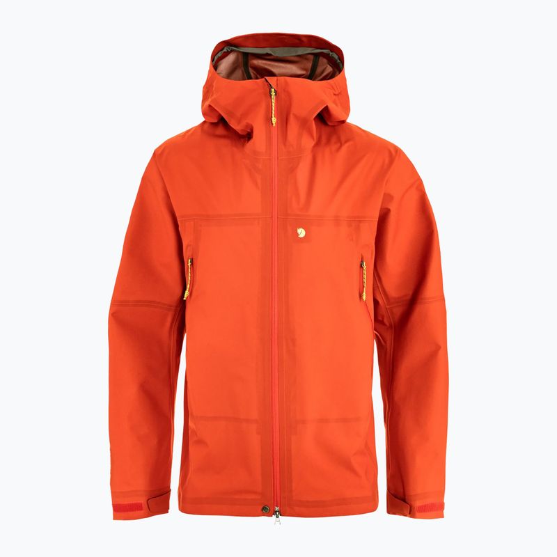 Herren-Softshelljacke Fjällräven Bergtagen GTX Lite flame orange 3