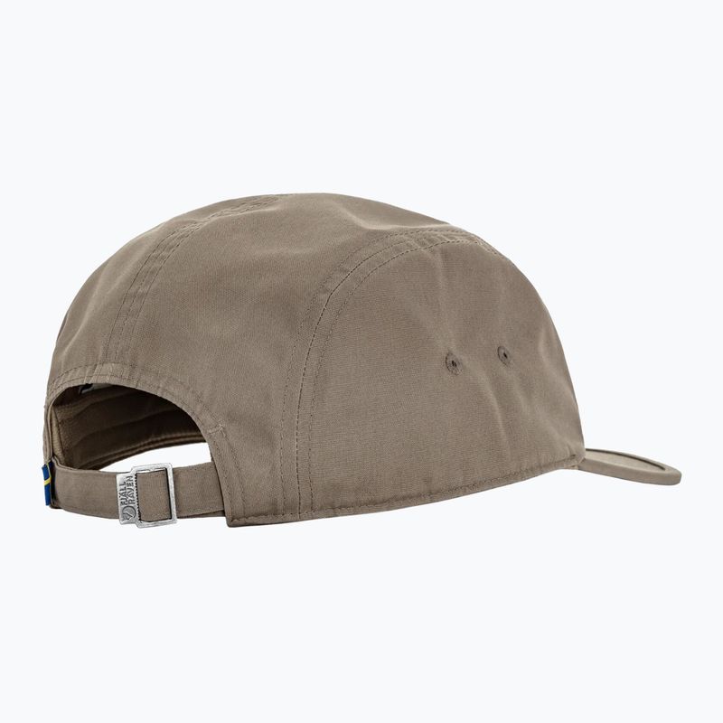 Basecap Fjällräven Flat Brim suede brown 2
