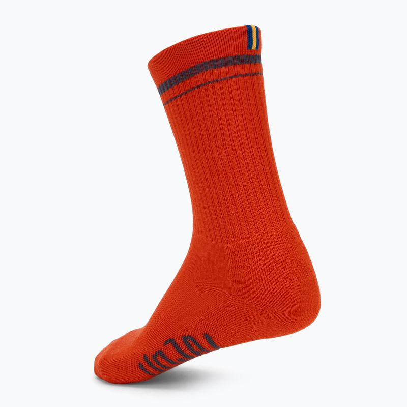 Socken Fjällräven Hoja flame orange 2