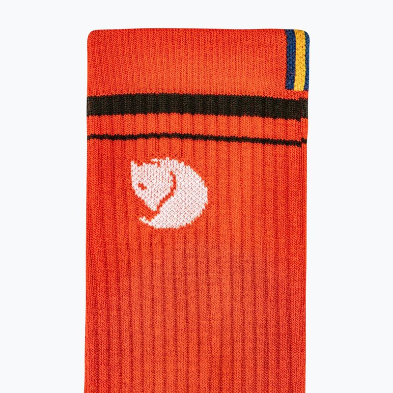Socken Fjällräven Hoja flame orange 2