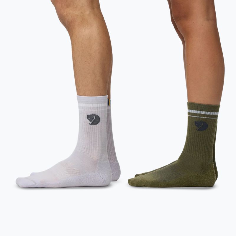 Socken Fjällräven Hoja green 4