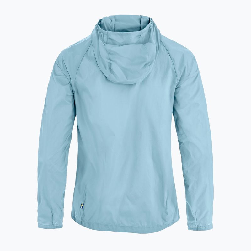Damen-Windjacke Fjällräven Keb Latt Wind breeze blue 8