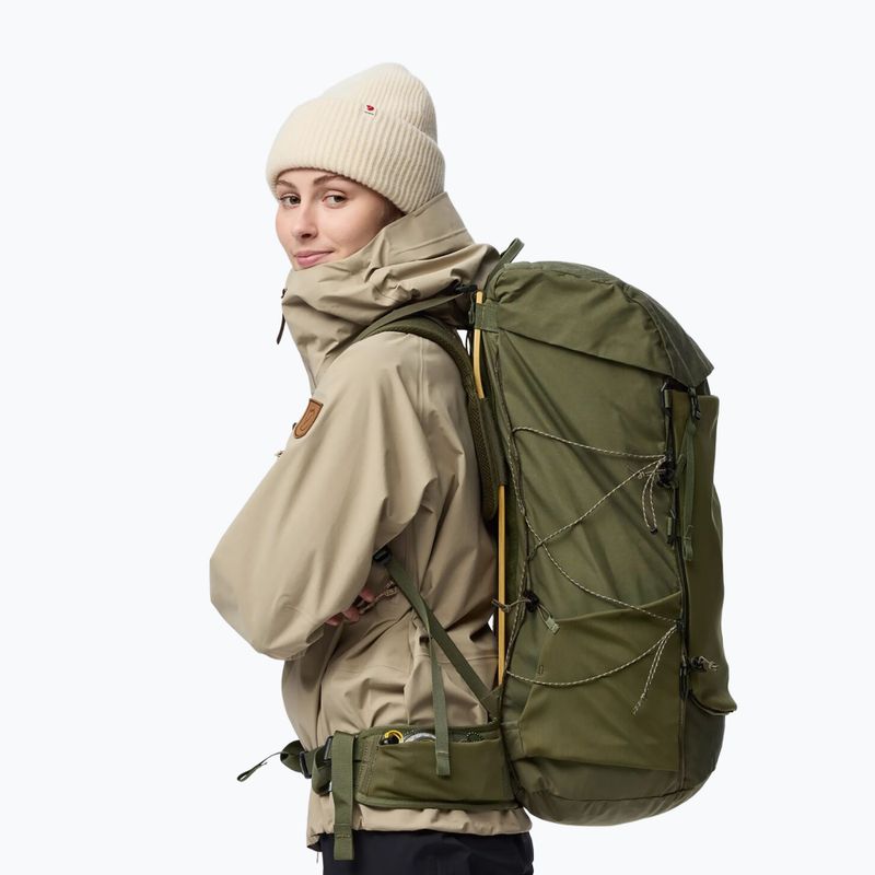Trekkingrucksack Fjällräven Kajka X-Lätt 45 l green 4