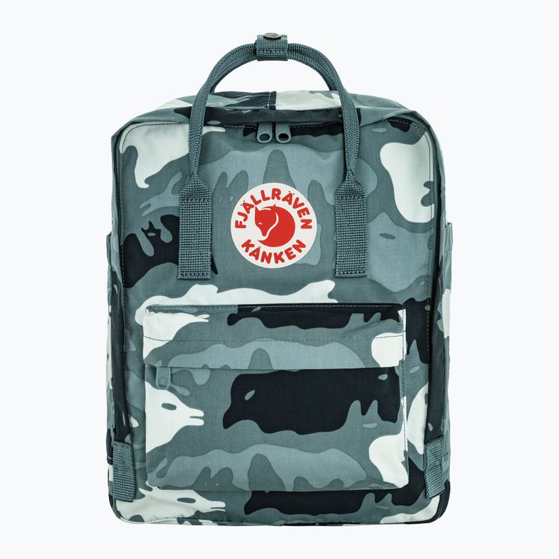 Stadtrucksack Fjällräven Kanken Graphics 16 l nimbus blue/hidden animals