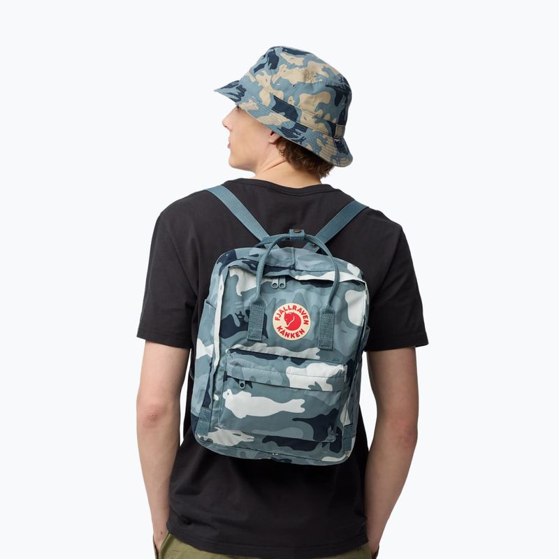 Stadtrucksack Fjällräven Kanken Graphics 16 l nimbus blue/hidden animals 5